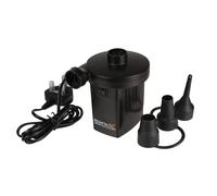 Black unisex One Size Regatta Compact 240V AC/DC 12V Electric Pump Black