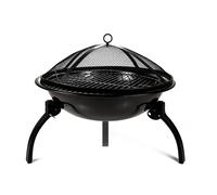 Black unisex One Size Regatta Firepit with Guard Black