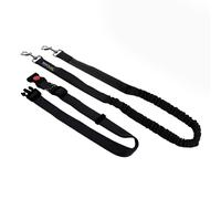 Black unisex One Size Regatta Hands Free Jogging Dog Lead Black
