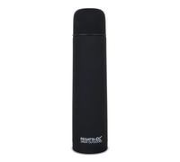 Black unisex One Size Regatta Insulated Vacuum Flask 1L Black