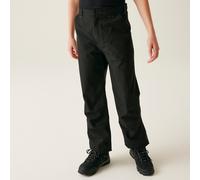 Black unisex 3-4 Years Regatta Kids’ Dayhike II Walking Trousers Black, Size: 3-4 Years