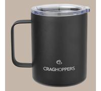 Black unisex Single Craghoppers Insulated Mug Black, Size: Single