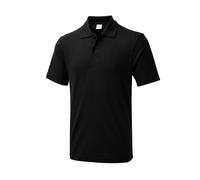 The UX Polo Uneek Clothing Black M