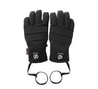 Black unisex XL Dare 2b Unisex Freeride II Gloves Black, Size: XL
