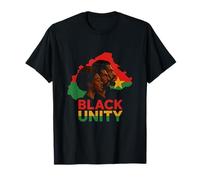 Black Unity Pan African Pride Roots Cultural Empowerment T-Shirt