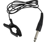 Black Universal Guitar Acoustic Clip On Pickup Piezo Contact Microphone Standard Output Dimension Professional acoustic guitar pickups