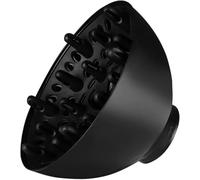 Black Universal Hair Diffuser Adaptable for Blow Dryers for Curly, Diffuser for Curly Hair and Natural Wavy