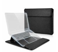 Black Universal Laptop Sleeve 11-13.3 Inch ONLY MacBook Air Pro 13" HP Envy Spectre x360 ASUS VivoBook Chromebook Flip Acer Spin 3 Lenovo IdeaPad Zenbook Slim Students, Not for 14-15.6”