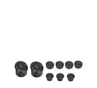 Black Universal Motorcycle Front Fender For BMW Mudguard Splash Guard Motorcycles Parts(A set)