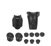 Black Universal Motorcycle Front Fender For BMW R1200GS 2013 2014 2015 2016 2017 2018 2019 2020 2021 2022 Mudguard Splash Guard Motorcycles Parts(A whole set)