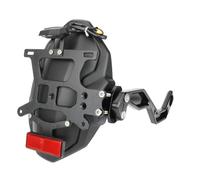 Black Universal Motorcycle Front Fender For XSR155 2017 2018 2019 2020 2021 2022 2023 Rear Mudguard Wheel Splash Guard Fender License Plate Frame(Black)