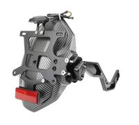 Black Universal Motorcycle Front Fender For XSR155 2017 2018 2019 2020 2021 2022 2023 Rear Mudguard Wheel Splash Guard Fender License Plate Frame(Carbon Fiber)