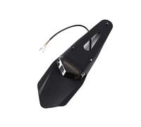 (Black) Universal Polisport Motorcycle LED Tail Light&Rear Fender Stop Enduro