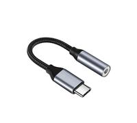 (Black, ) USB Type C To 3.5mm Aux Adapter Type-c 3 5 Jack Audio Cable Earphone Cable Converter for Samsung Galaxy S21 Ultra S20 Note 20