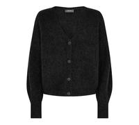 Black V-Neck Knit Cardigan - female - MOS MOSH - Cardigans - Black - S - Knitwear S