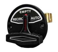 Black Valve Actuator with Recirc Empty Auto Modes | Fits for skeeter for ranger boats, seamless water flow control, optimizes fishing experience, easy installation