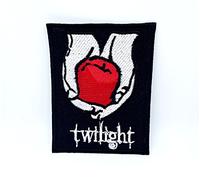 Black Vampire Twilight New Moon Blood Iron sew on Embroidered Patch