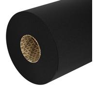 Black Van Lining Carpet 4-Way Stretch 12 Metre Long