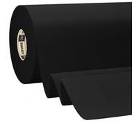 Black Van Lining Carpet 4 Way Stretch Camper Conversion Trim - 6 Metre x 2 Metre