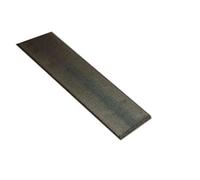 Black Varnished Drawn Steel Flat Bar, (L)1000mm (W)20mm (T)2mm