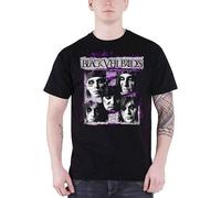 Black Veil Brides Men's Grunge Faces Cotton T-Shirt in Black | Size: Large Black Veil Brides Black L