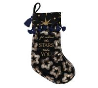 Black Velvet Stocking 'Go Where The Stars Take You'