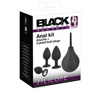 Black Velvets - Anal Plug Set (4-piece, Black)