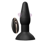 Black Velvets Vibrating Butt Plug-05515700000 Black One Size