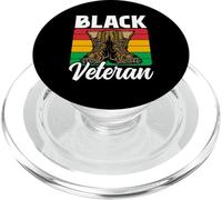 Black Veteran Soldier Military African American Us Usa PopSockets PopGrip for MagSafe