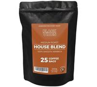 Black Vibes - 25 Coffee Bags | HOUSE BLEND | 100% Arabica | Medium Roast
