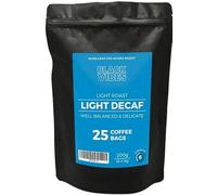 Black Vibes - 25 Coffee Bags | LIGHT DECAF | Light Roast