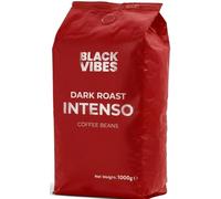 Black Vibes - Coffee Beans (1Kg) | Dark Roast Intenso | Robusta Blend