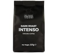 Black Vibes - Ground Coffee (227g) | Dark Roast Intenso | Robusta Blend