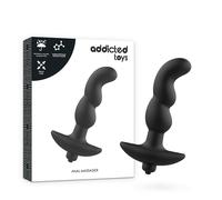 Black vibrating anal plug twisted addicted toys, Length 190 mm, Width 148 mm, Depth 45 mm, Department Couple, Poids 0.198 Kg, Color Black