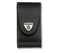 (black) Victorinox leather belt pouch for 5-8 layer swiss army knife Genuine Victorinox
