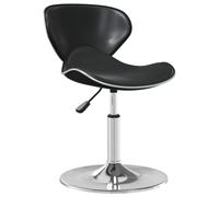 (black) vidaXL Bar Stool Kitchen Bar Chair Counter Stool Bistro Chair Faux Leather