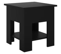 (black) vidaXL Coffee Table Couch Table Hall End Center Accent Table Engineered Wood