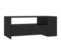 (black) vidaXL Coffee Table Couch Table Indoor Furniture Engineered Wood Multi Colours
