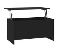 (black) vidaXL Coffee Table Engineered Wood Couch Centre Accent Table Multi Colours