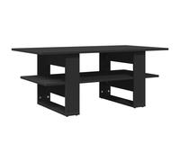 (black) vidaXL Coffee Table Hallway Centre End Table Tea Side Table Engineered Wood