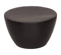 (black) vidaXL Coffee Table Hallway Couch Table Side Accent Table Hammered Aluminium