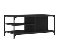 (black) vidaXL Coffee Table Living Room Tea Side Table Sofa Table Engineered Wood