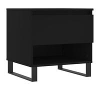 (black) vidaXL Coffee Table Side Table End Accent Telephone Sofa Table Engineered Wood