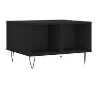 (black) vidaXL Coffee Table Side Table End Accent Telephone Sofa Table Engineered Wood