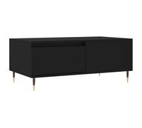 (black) vidaXL Coffee Table Side Table Sofa Couch Table Smoked Oak Engineered Wood