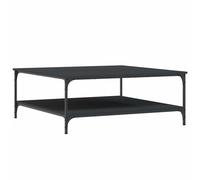 (black) vidaXL Coffee Table Tea Side Table Sofa Table Grey Sonoma Engineered Wood