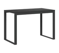 Computer Desk Black Engineered Wood Office Writing Corner Table vidaXL