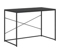 (black) vidaXL Computer Desk Chipboard Bedroom Studying Gaming Desk Multi Colours