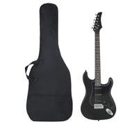 (black) vidaXL Electric Guitar for Beginner with Bag Starter Guitar Acoustic Guitar