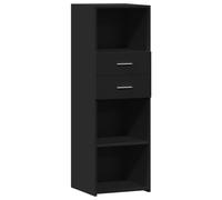 vidaXL Highboard Black 40x42.5x124 cm Engineered Wood